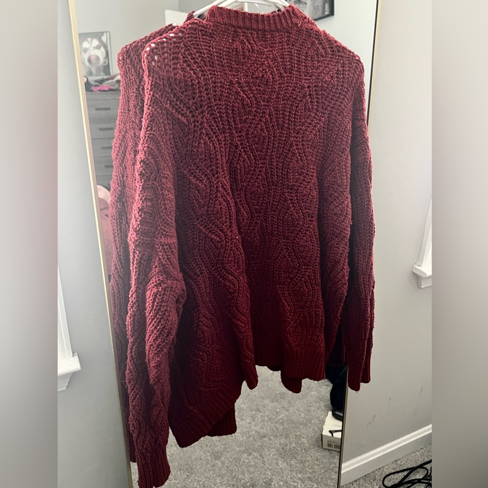 Red Cardigan - Picture 2 of 2